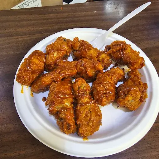 Perogies and sides at ClubHouse Pizza & Chicken Winnipeg